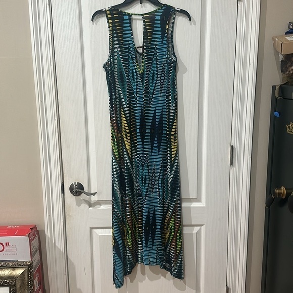 Mile Gabrielle Sz S sleeveless V-neck maxi, NWT - Picture 4 of 8